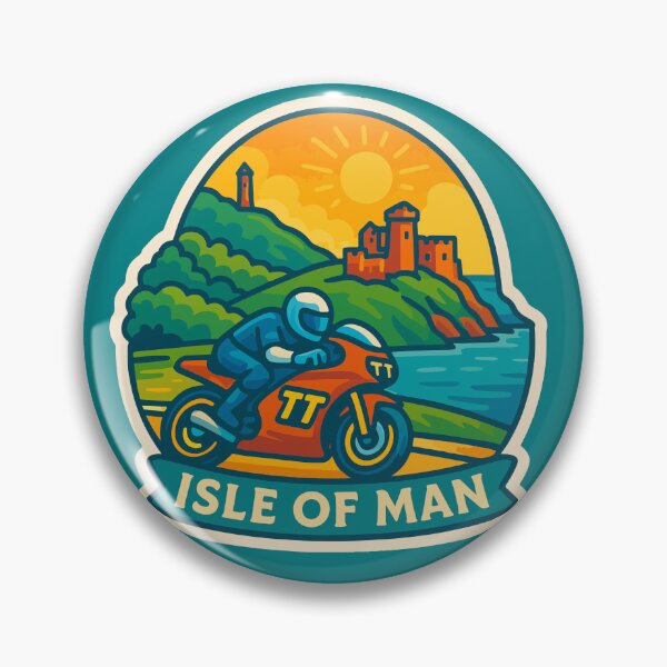 Item preview, The Isle of Man Travel Souvenir Sticker designed and sold by rogue-design.