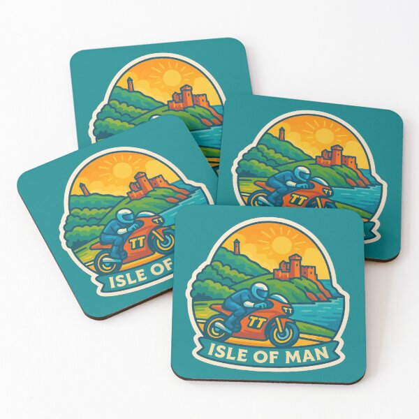 Item preview, The Isle of Man Travel Souvenir Sticker designed and sold by rogue-design.