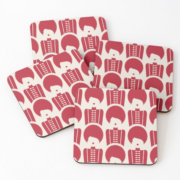 Item preview, Vintage / Retro Fashion Ladies Silhouettes Red designed and sold by RouCouCou.
