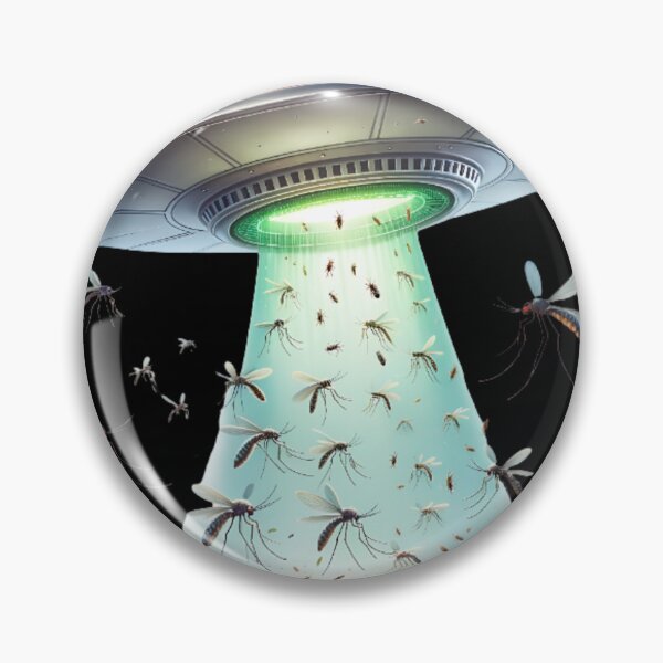 Item preview, UFO Mosquito Swarm Invasion designed and sold by JoeZigns81.