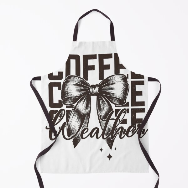Item preview, Coffee Weather Bow Typography – Cozy Grunge Coffee Lover Design designed and sold by haitrieuic96.