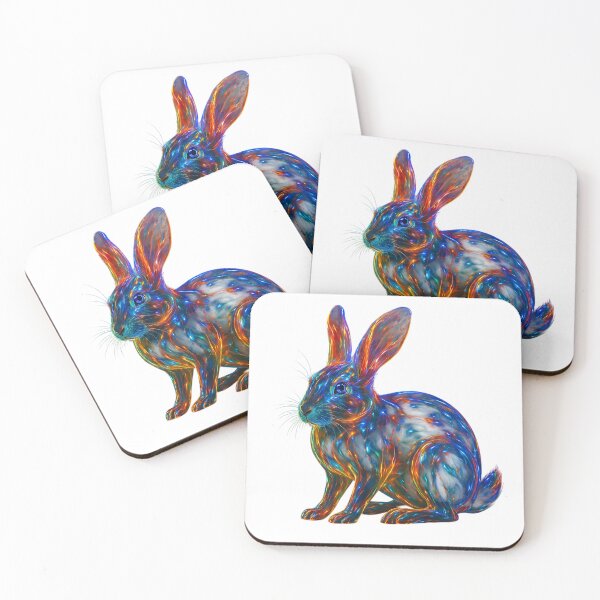 Item preview, Colorful Rabbit Art designed and sold by GloriousArtSKD.