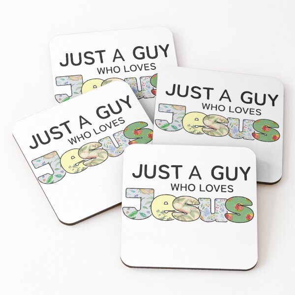Item preview, Just A Guy Who Loves JESUS" Shirt | Everyday Christian Sticker, Wear designed and sold by KIENMA'S.