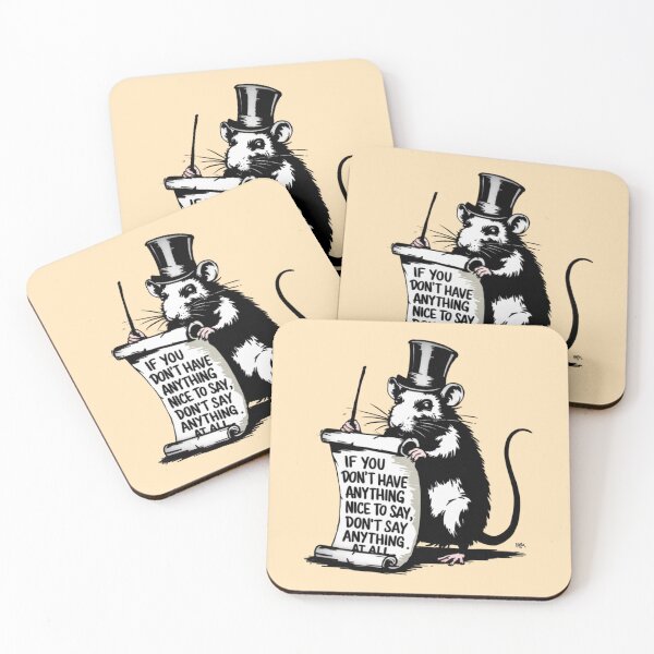 Item preview, If you don't have anything nice to say, don't say anything at all. designed and sold by 123ks.