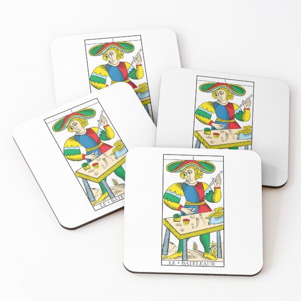 Item preview, The Magician - Tarot de Marseille designed and sold by Rebel Journey.