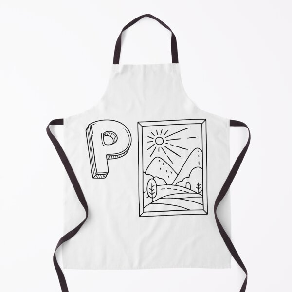 Item preview, An illustration of letter P stand for poster designed and sold by rasagamastore.