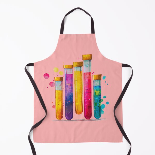 Item preview, Watercolor Science-Chemistry Test Tubes Illustration designed and sold by GrinGalore.