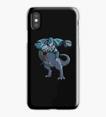 Armoed Gorilla VS T-Rex iPhone Case