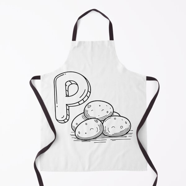 Item preview, An illustration of letter P stand for potato designed and sold by rasagamastore.