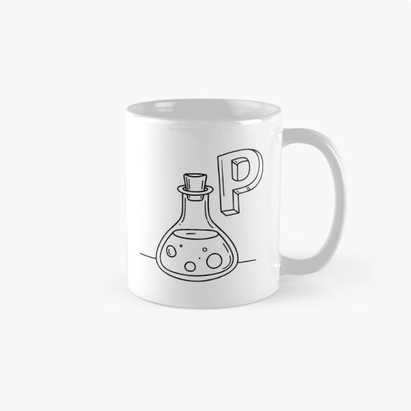 Item preview, An illustration of letter P stand for potion designed and sold by rasagamastore.