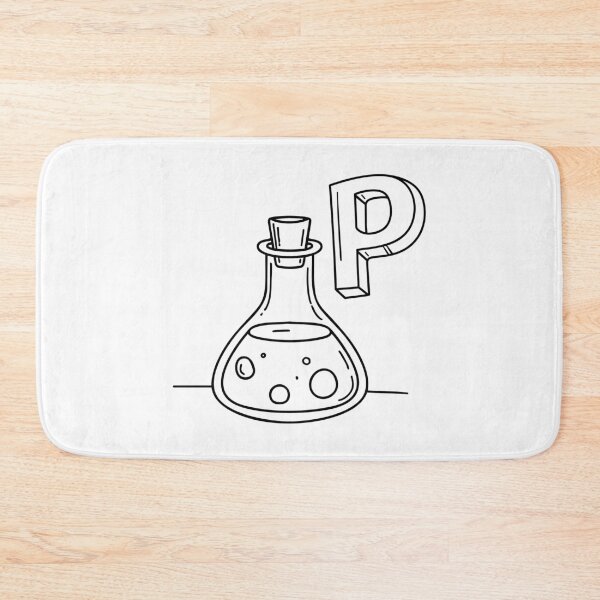 Item preview, An illustration of letter P stand for potion designed and sold by rasagamastore.