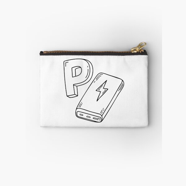 Item preview, An illustration of letter P stand for powerbank designed and sold by rasagamastore.