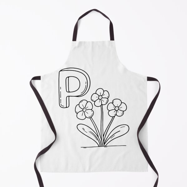 Item preview, An illustration of letter P stand for primrose designed and sold by rasagamastore.