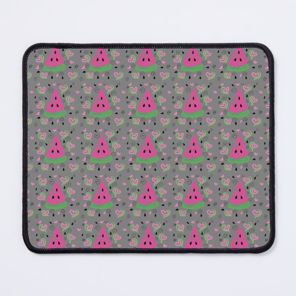Item preview, Patrón de corazones de sandía: lindas y jugosas rebanadas de sandía designed and sold by ScribbL-ScrabbL.