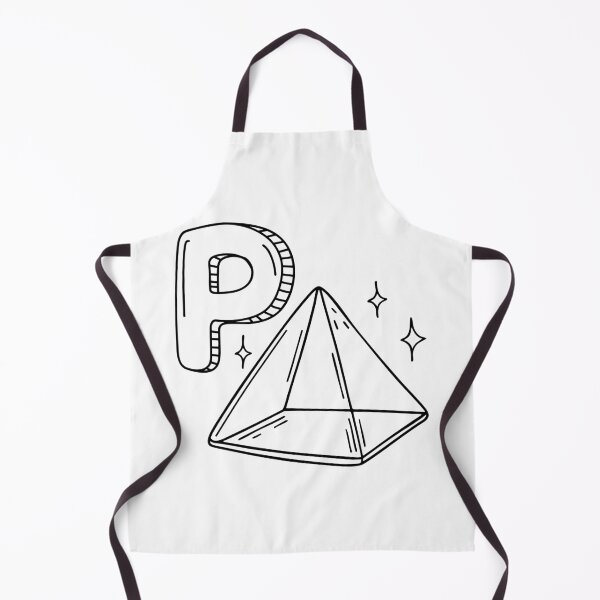 Item preview, An illustration of letter P stand for prism designed and sold by rasagamastore.
