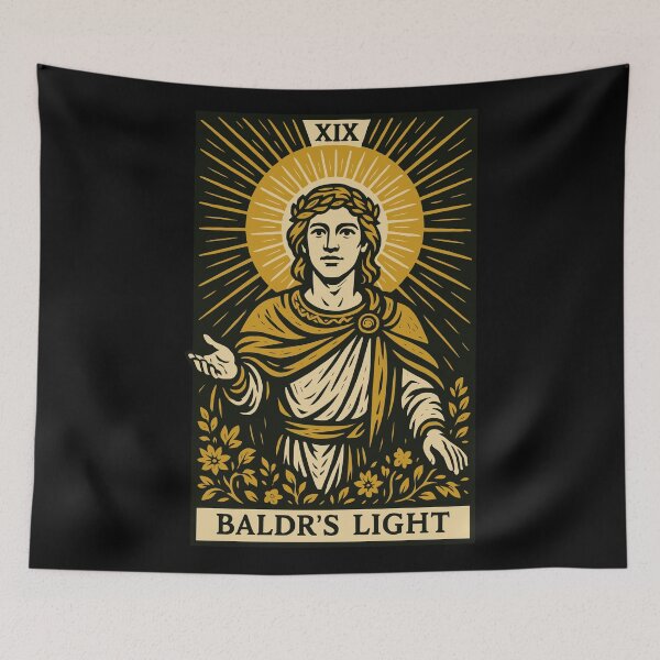 Item preview, Baldr – Viking Tarot Norse God of Radiance Tarot designed and sold by BRU Design.