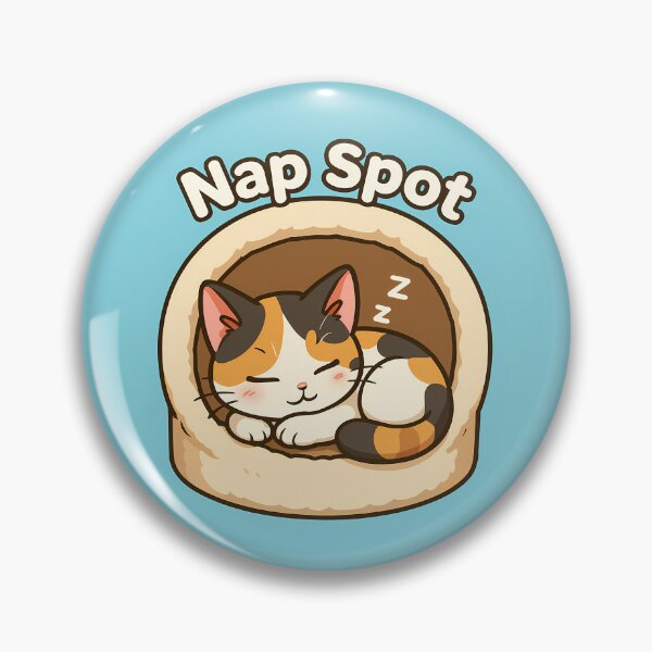 Item preview, Sleepy Calico Kitten in Cat Condo designed and sold by Yuliya Brush.