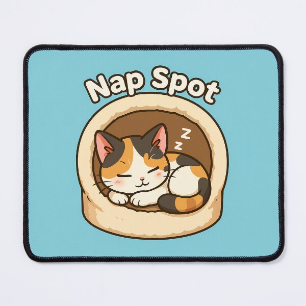 Item preview, Sleepy Calico Kitten in Cat Condo designed and sold by Yuliya Brush.