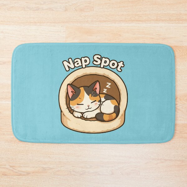 Item preview, Sleepy Calico Kitten in Cat Condo designed and sold by Yuliya Brush.