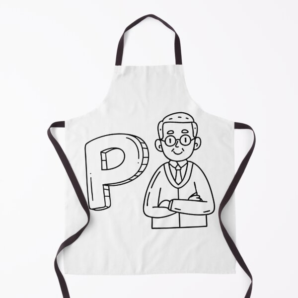 Item preview, An illustration of letter P stand for professor designed and sold by rasagamastore.