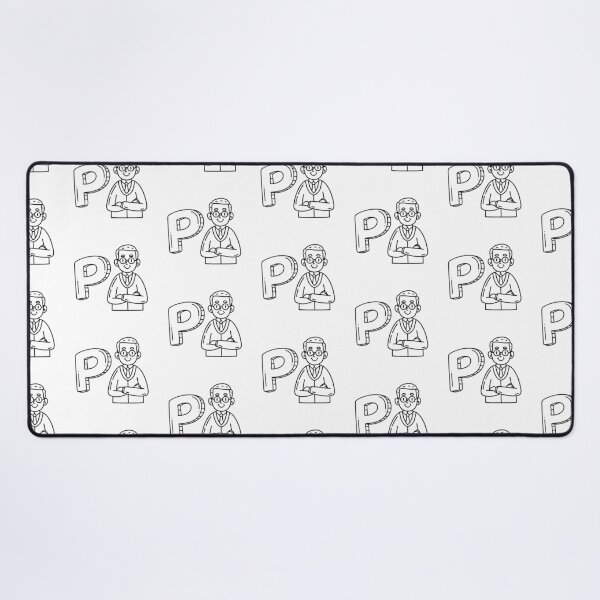 Item preview, An illustration of letter P stand for professor designed and sold by rasagamastore.
