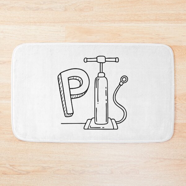 Item preview, An illustration of letter P stand for pump designed and sold by rasagamastore.