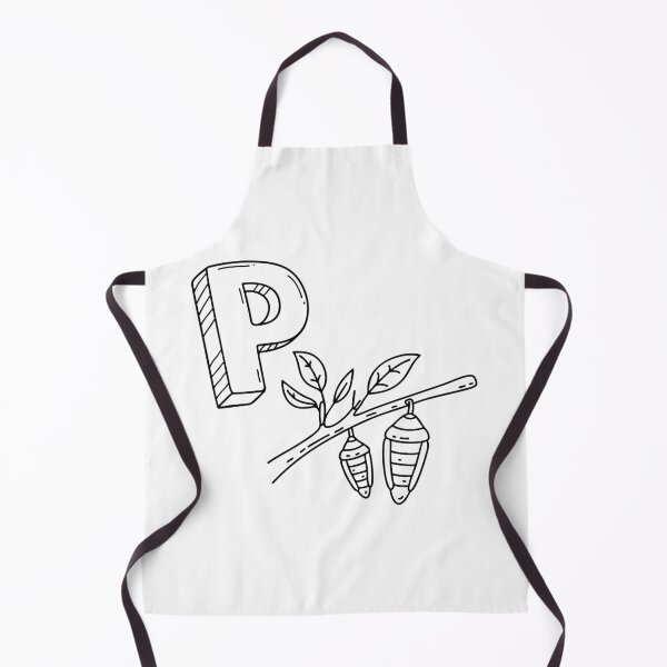 Item preview, An illustration of letter P stand for pupa designed and sold by rasagamastore.