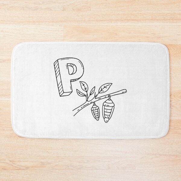 Item preview, An illustration of letter P stand for pupa designed and sold by rasagamastore.