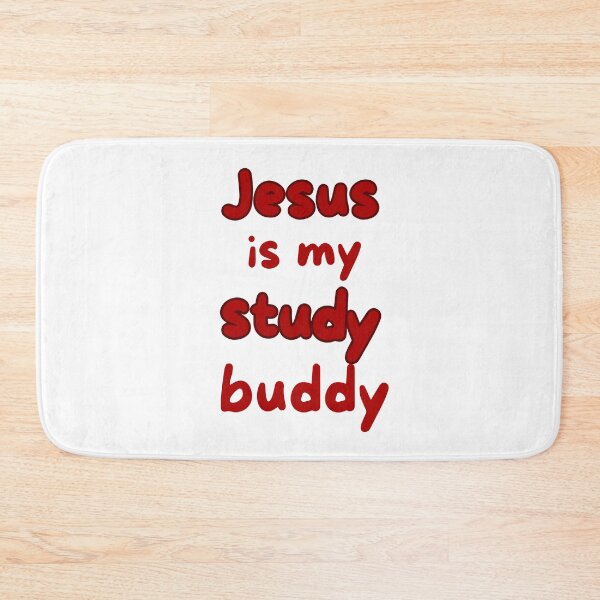 Item preview, "Jesus is  my study buddy" Back to School Blessed T-shirt designed and sold by OrtegaGrace.