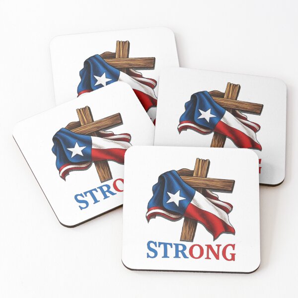 Item preview, Strong Texas flag cross christian texas pride 2025 designed and sold by waikibi ⭐⭐⭐⭐⭐.