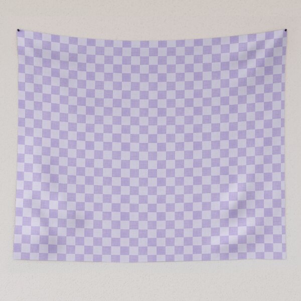 Item preview, Linen Check Pattern - Lavender designed and sold by QuestingPixel.