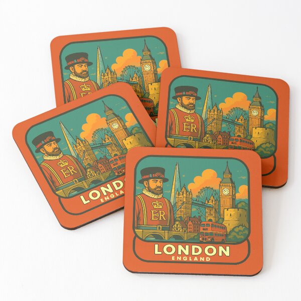 Item preview, The London Travel Souvenir Sticker designed and sold by rogue-design.