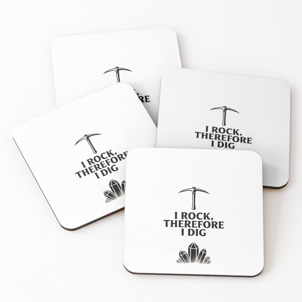 Item preview, I Rock, Therefore I Dig designed and sold by SignumShop.