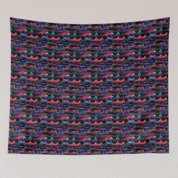 Item preview, Sound Pulses in Colorful Rhythm designed and sold by MidArtForge.