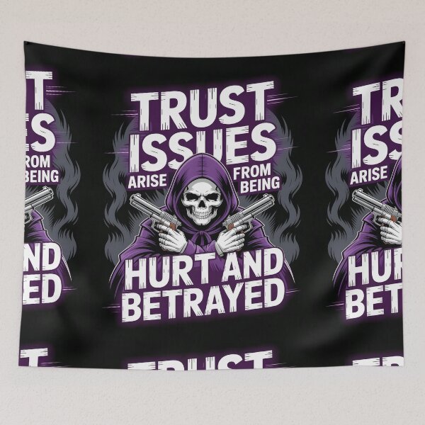 Item preview, Trust Issues Hurt designed and sold by Joshuasanga76a.