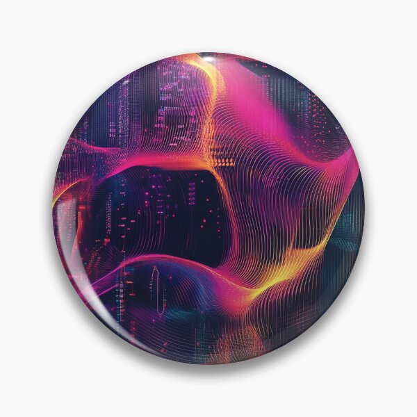 Item preview, Sound Pulses in Colorful Rhythm designed and sold by MidArtForge.