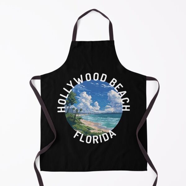 Item preview, Hollywood Beach – Florida (with White Text) designed and sold by VelvetRoom.