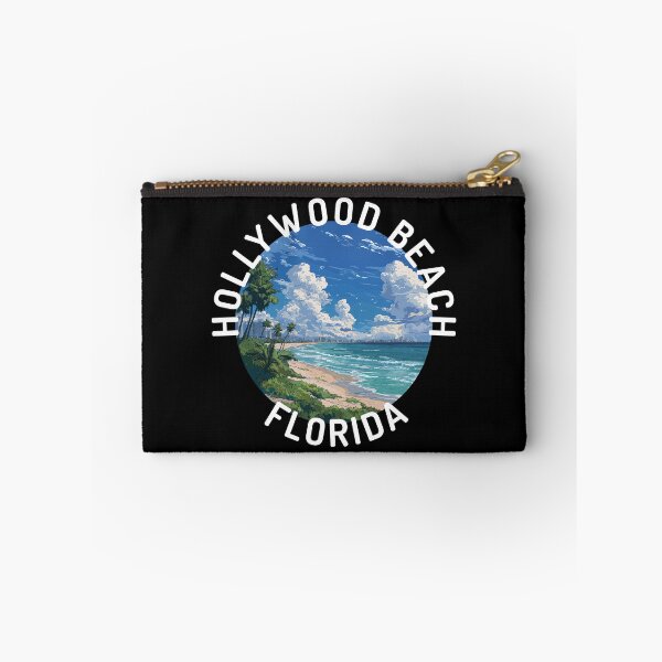 Item preview, Hollywood Beach – Florida (with White Text) designed and sold by VelvetRoom.