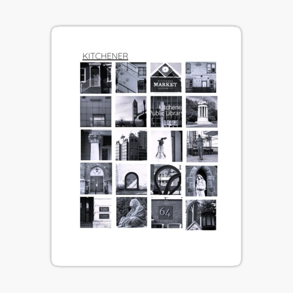 Item preview, Kitchener Photo Mosaic  designed and sold by chilperic.