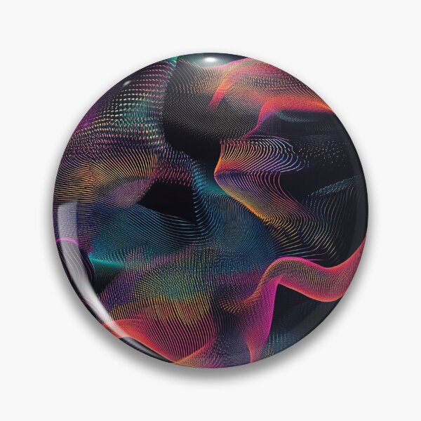 Item preview, Sound Pulses in Colorful Rhythm designed and sold by MidArtForge.