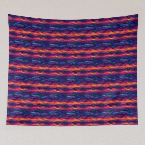 Item preview, Sound Pulses in Colorful Rhythm designed and sold by MidArtForge.