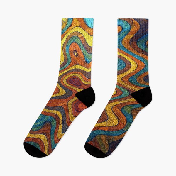 Item preview, Play of colors of flowing lines designed and sold by Sigtrix.