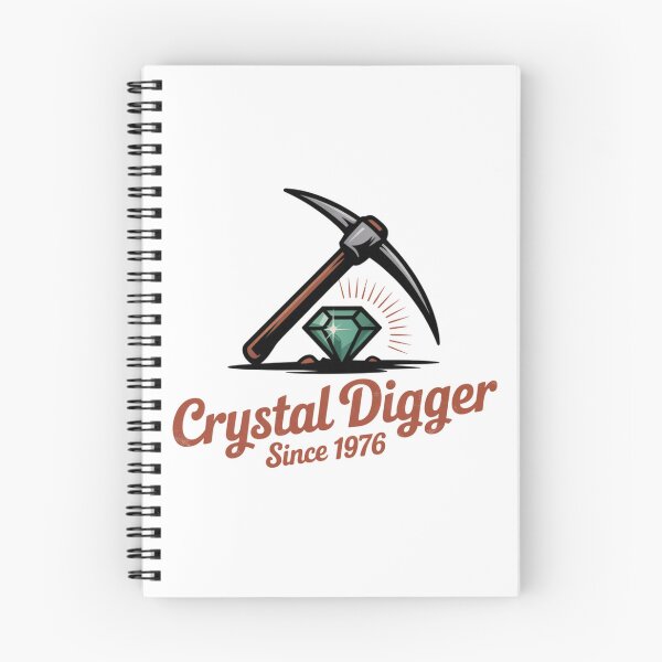 Item preview, Crystal Digger Since 1976 designed and sold by SignumShop.