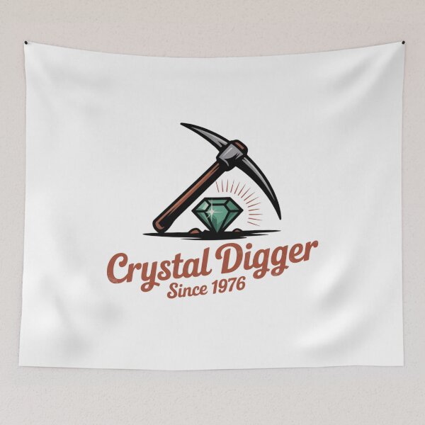 Item preview, Crystal Digger Since 1976 designed and sold by SignumShop.