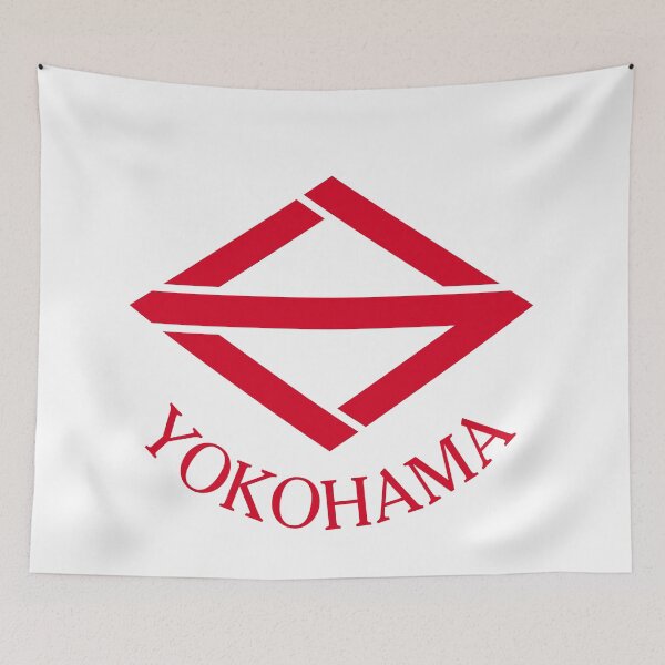 Artikelvorschau, Wappen von Yokohama, Japan entworfen und verkauft von jeshands.