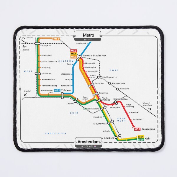 Item preview, Subway - Amsterdam designed and sold by aleibanez.