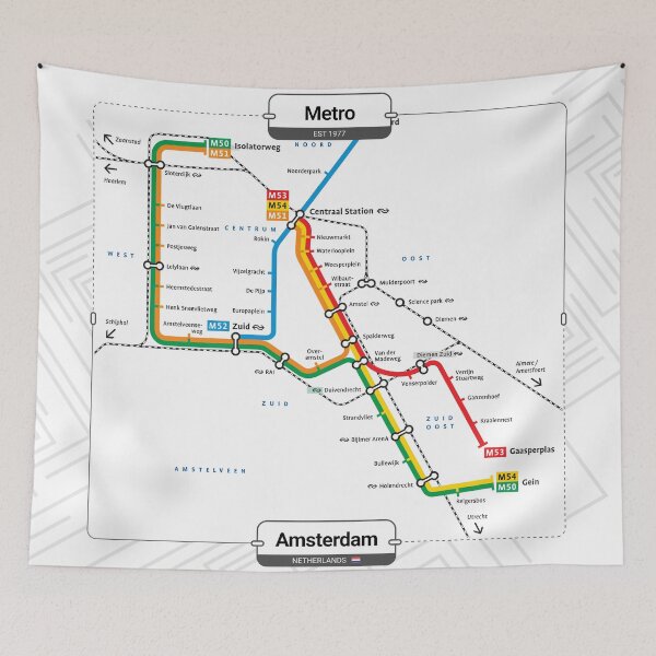 Item preview, Subway - Amsterdam designed and sold by aleibanez.