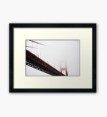 Foggy Golden Gate Bridge Framed Print
