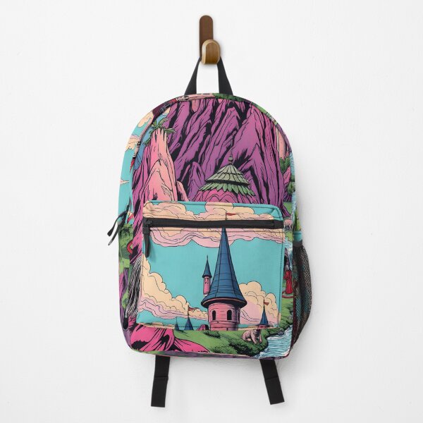 Item preview, Fantasy Castle Landscape - Fairy Tale Pop Art designed and sold by AbdS07.