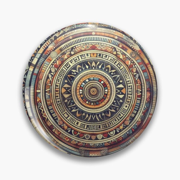 Item preview, Vintage Ndebele Wall Patterns designed and sold by PrintAfricanArt.